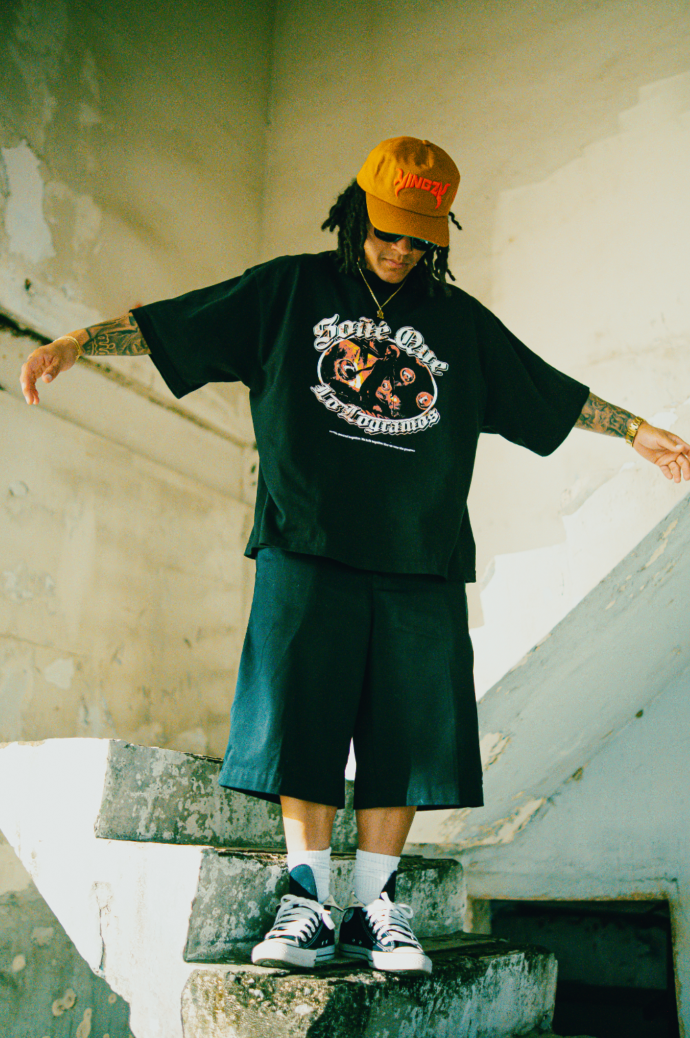 SQLL Black Tee